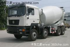 陜汽 德龍F(tuán)3000 375馬力 8X4 混凝土攪拌車(chē)(加長(zhǎng)平頂)(SX5315GJBJT346)