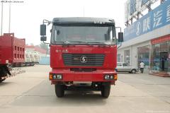 陜汽 德龍F(tuán)2000重卡 340馬力 8X4 倉柵載貨車(加長高頂)(SX5245CLXYNR456)